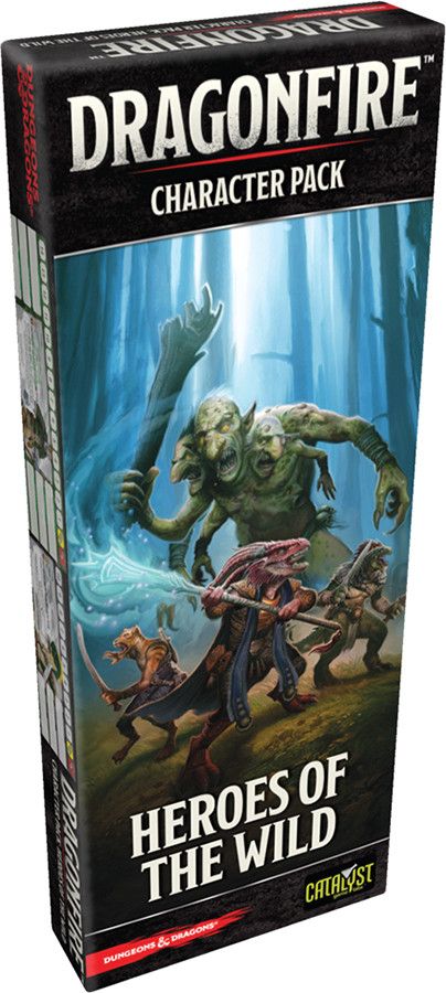 Dragonfire: Character Pack – Heroes of the Wild board game cover