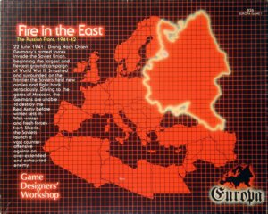 Fire in the East board game cover