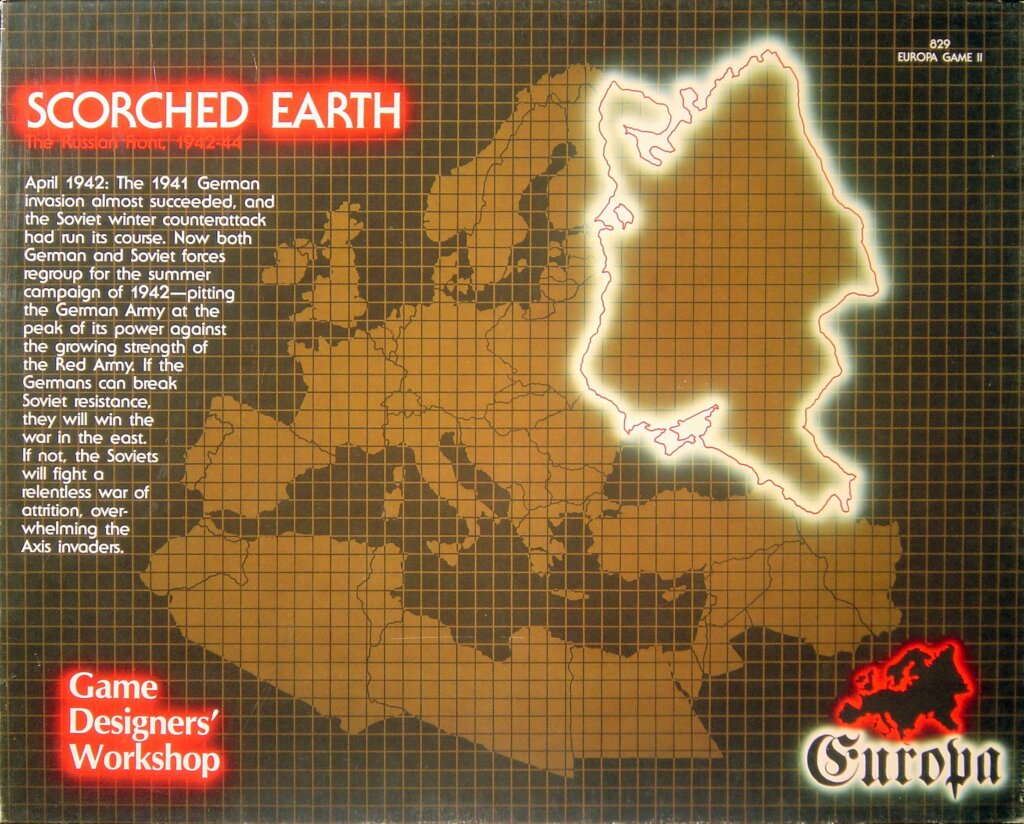 Scorched Earth board game cover