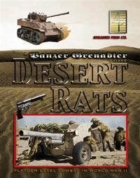 Panzer Grenadier: Desert Rats board game cover