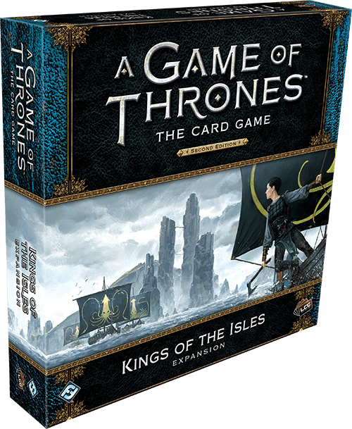 A Game of Thrones: The Card Game (Second Edition) – Kings of the Isles board game cover