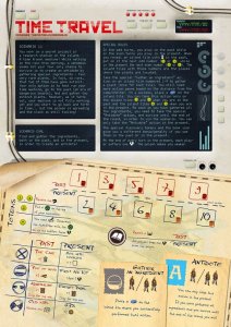 Robinson Crusoe: Adventures on the Cursed Island – “Time Travel” Scenario board game cover