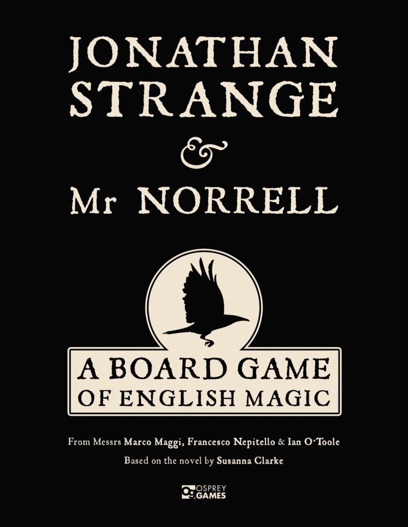 Jonathan Strange & Mr Norrell: A Board Game of English Magic board game cover