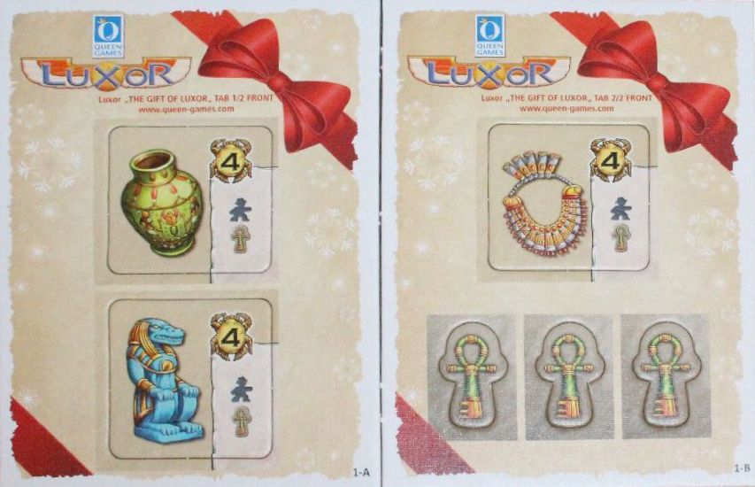 Luxor: The Gift of Luxor board game cover