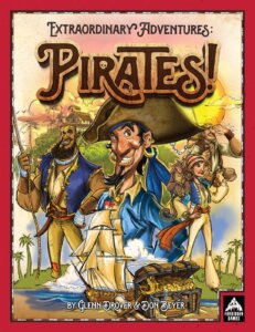Extraordinary Adventures: Pirates! board game cover