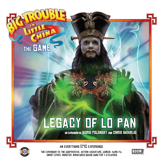 Big Trouble in Little China: The Game – Legacy of Lo Pan board game cover