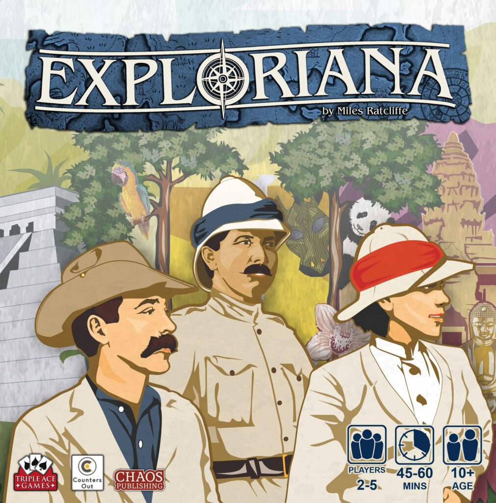 Exploriana board game cover