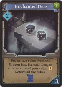 Clank!: Enchanted Dice Promo Card board game cover
