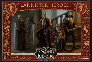 A Song of Ice & Fire: Tabletop Miniatures Game – Lannister Heroes I board game cover