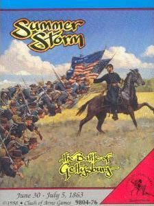 Summer Storm: The Battle of Gettysburg board game cover
