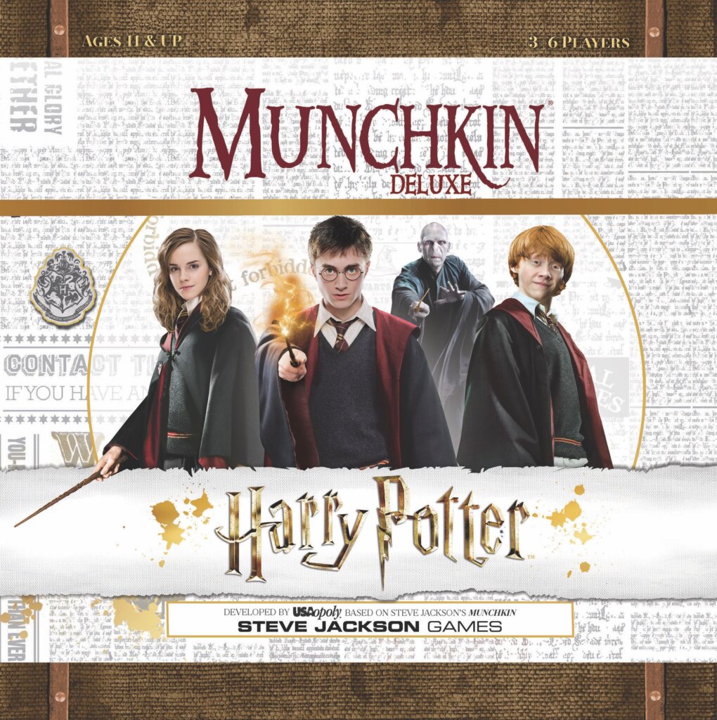 Munchkin Harry Potter Deluxe board game cover