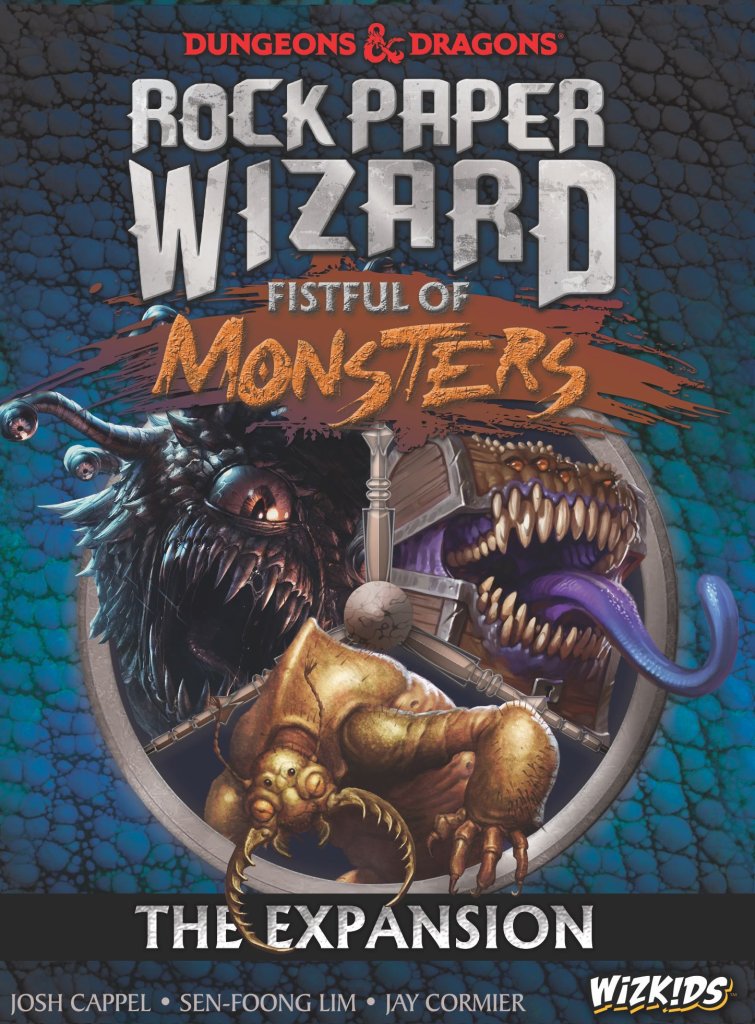 Dungeons & Dragons: Rock Paper Wizard – Fistful of Monsters board game cover