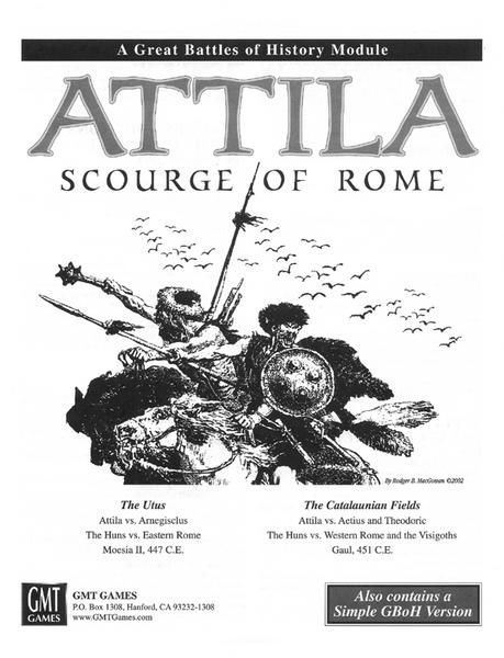 Attila: Scourge of Rome board game cover