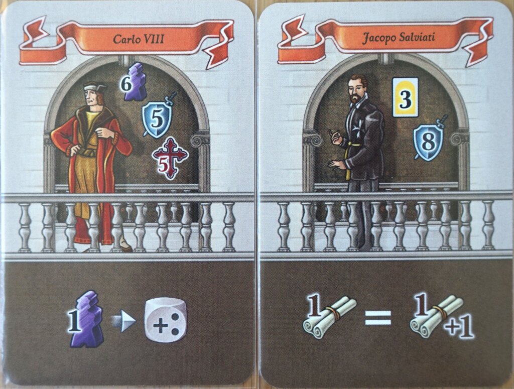 Lorenzo il Magnifico: New Leaders #2 board game cover