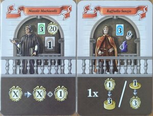 Lorenzo il Magnifico: New Leaders board game cover