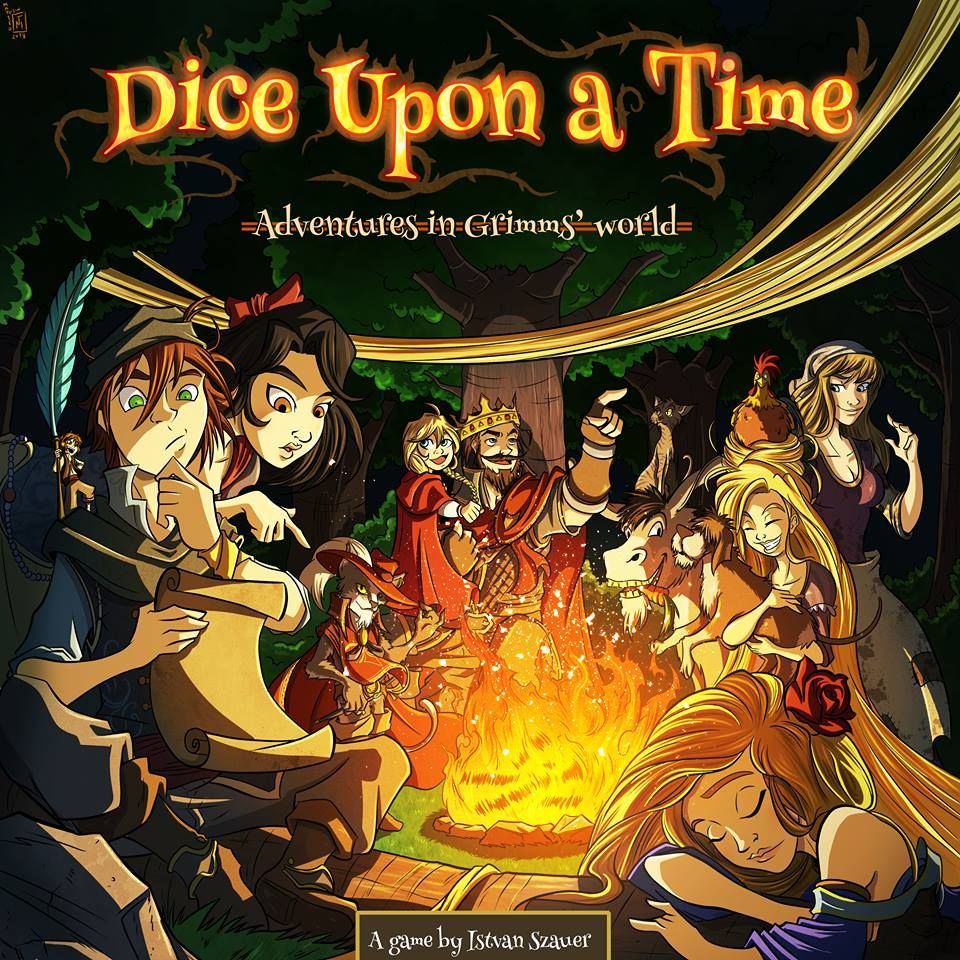 Dice Upon a Time board game cover