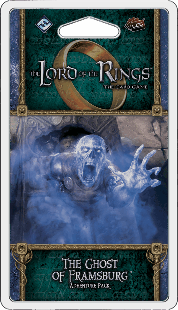 The Lord of the Rings: The Card Game – The Ghost of Framsburg board game cover