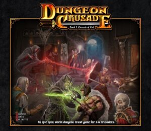 Dungeon Crusade: Book I – Genesis of Evil board game cover