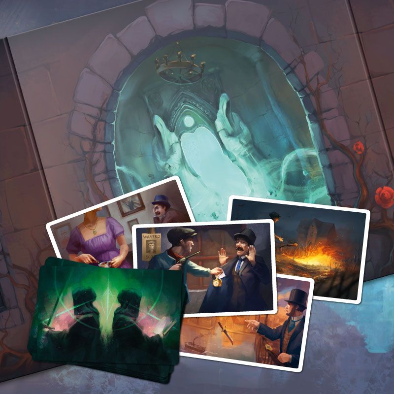 Mysterium: Hidden Motive board game cover