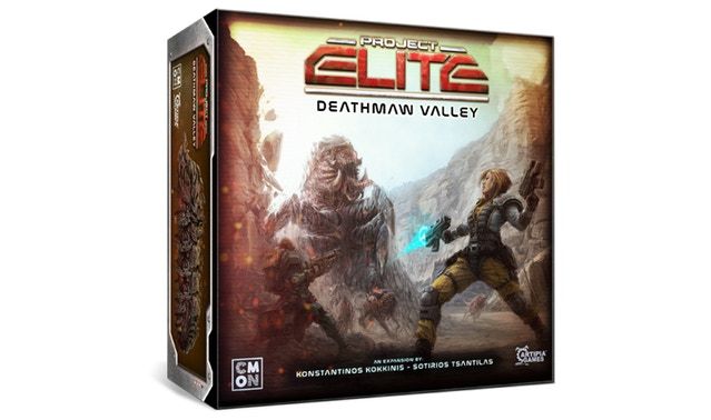 Project: ELITE – Deathmaw Valley board game cover