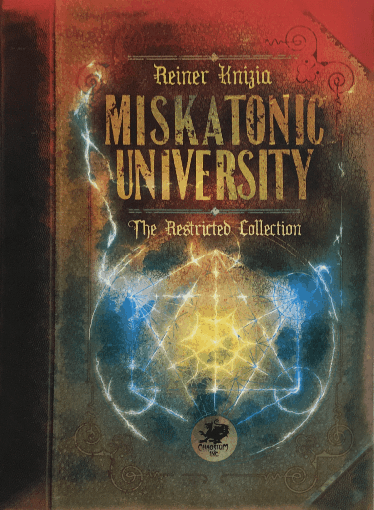 Miskatonic University: The Restricted Collection board game cover