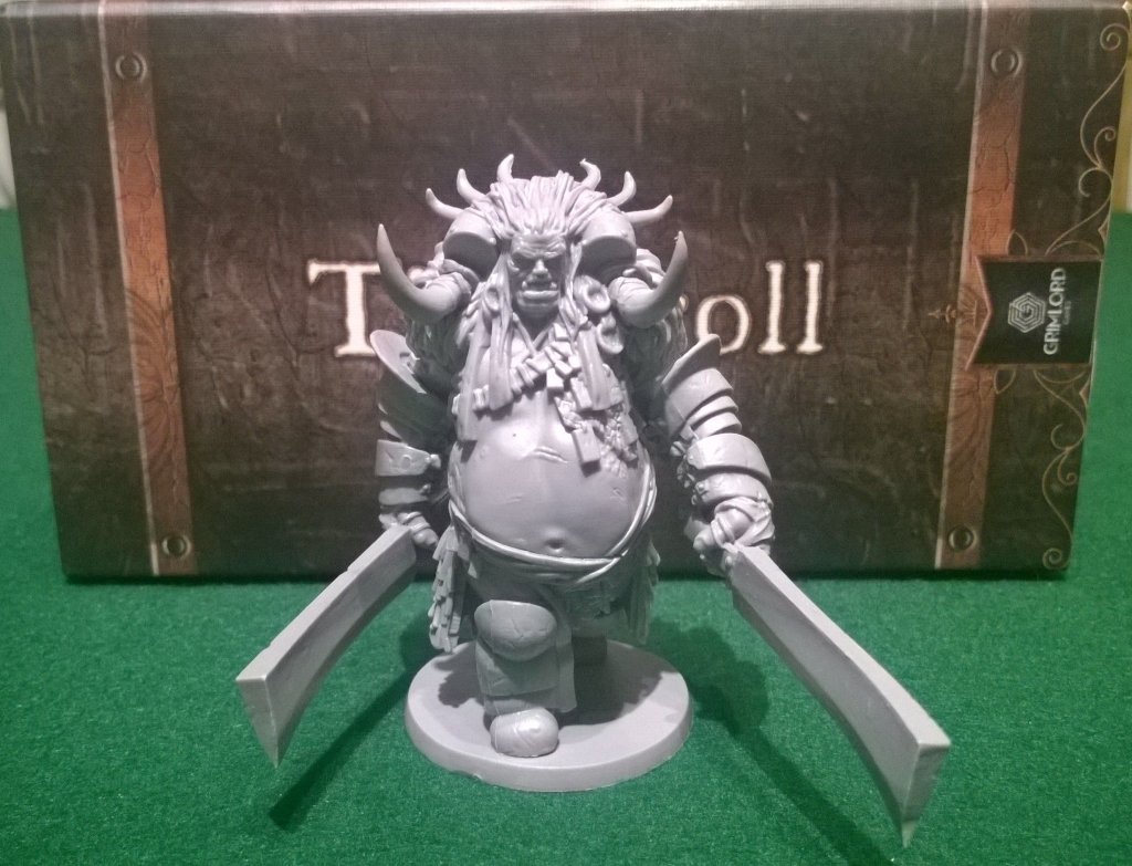 Village Attacks: The Troll board game cover
