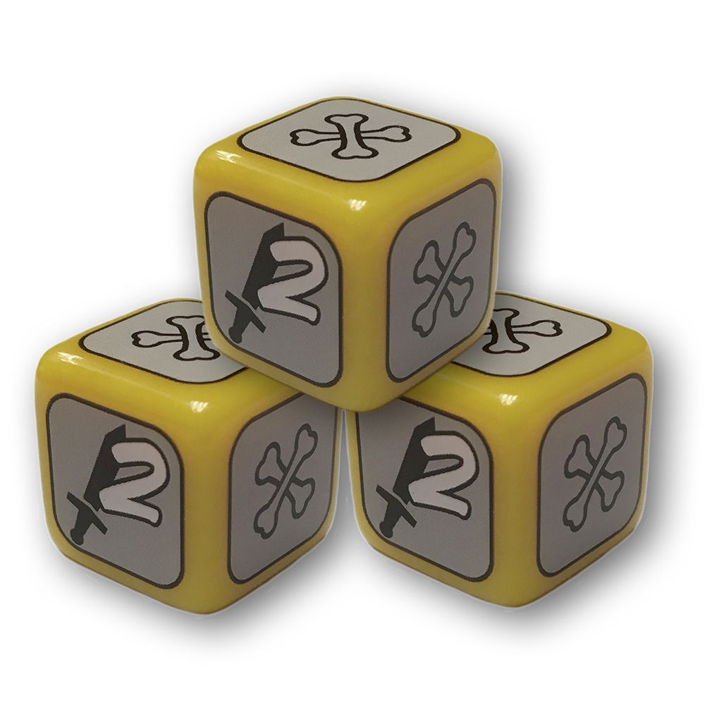 Too Many Bones: Attack Dice BGG Promo Pack board game cover