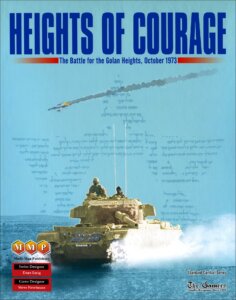 Heights of Courage: The Battle for the Golan Heights board game cover