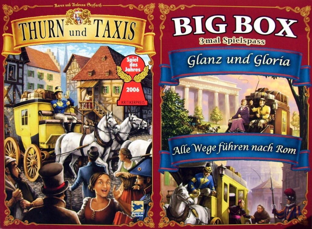 Thurn und Taxis Big Box board game cover