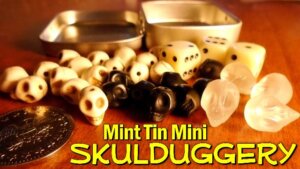 Mint Tin Mini Skulduggery board game cover