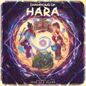 Champions of Hara board game cover