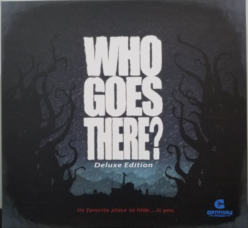 Who Goes There? Deluxe Edition board game cover