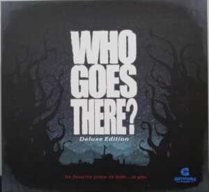 Who Goes There? Deluxe Edition board game cover