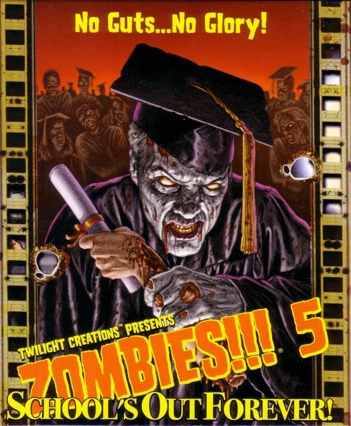 Zombies!!! 5: School’s Out Forever board game cover
