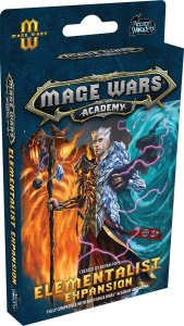 Mage Wars Academy: Elementalist Expansion board game cover