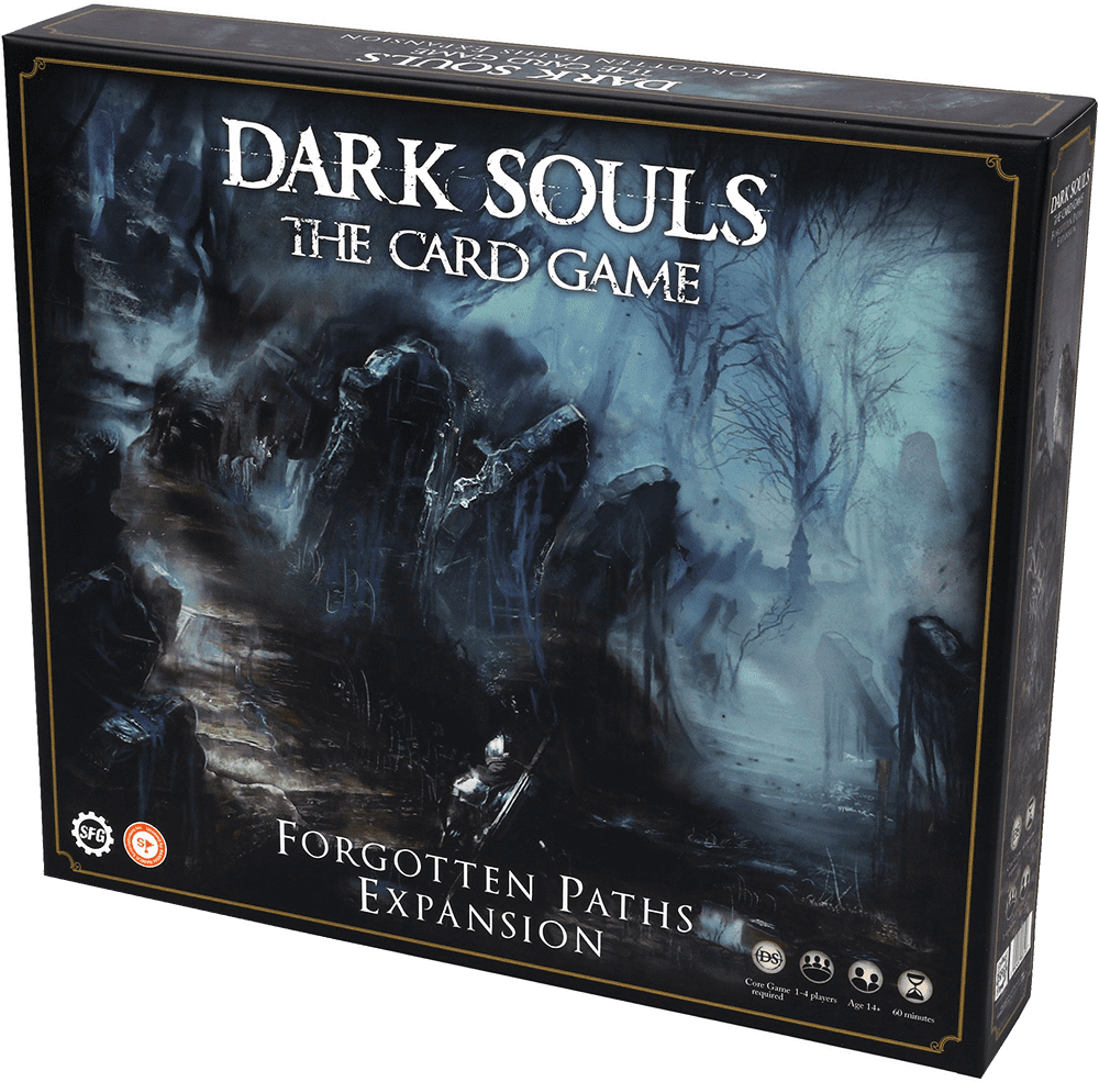 Dark Souls: The Card Game – Forgotten Paths Expansion board game cover