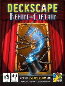 Deckscape: Behind the Curtain board game cover