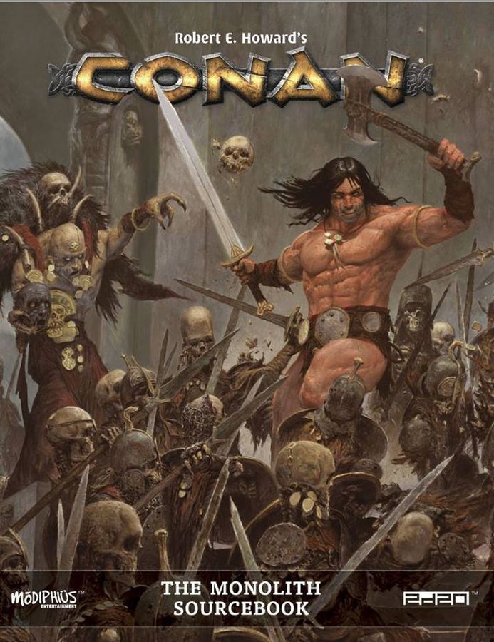 Conan: The Monolith Sourcebook board game cover