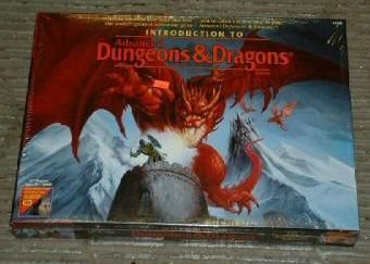 Introduction to Advanced Dungeons & Dragons board game cover
