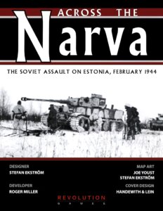 Across The Narva: The Soviet Assault on Estonia, February 1944 board game cover