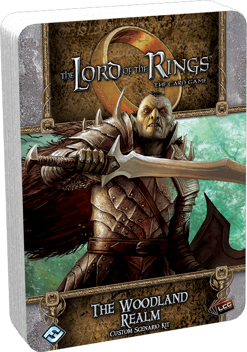 The Lord of the Rings: The Card Game – The Woodland Realm board game cover