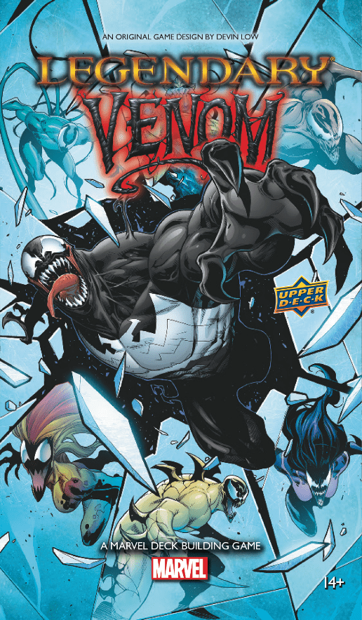 Legendary: A Marvel Deck Building Game – Venom board game cover