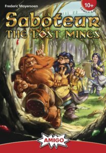 Saboteur: The Lost Mines board game cover