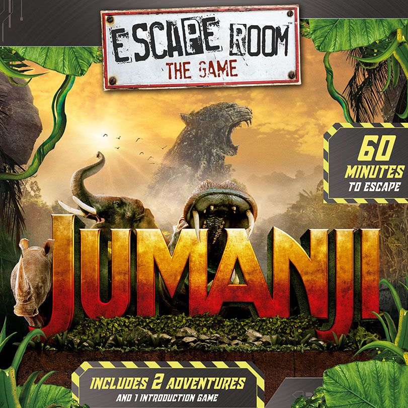 Escape Room: The Game – Jumanji board game cover