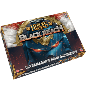 Warhammer 40,000: Heroes of Black Reach – Ultramarines Reinforcements board game cover