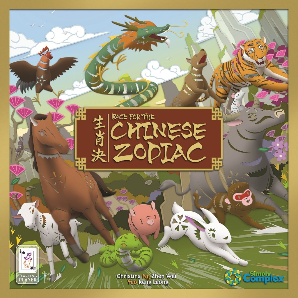 Race for the Chinese Zodiac board game cover
