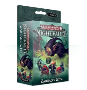 Warhammer Underworlds: Nightvault – Zarbag’s Gitz board game cover
