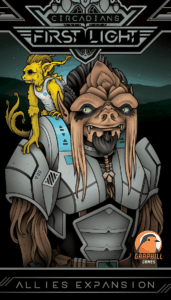 Circadians: First Light – Allies Expansion board game cover