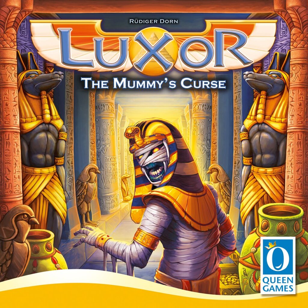 Luxor: The Mummy’s Curse board game cover