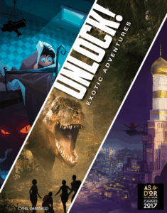 Unlock!: Exotic Adventures board game cover